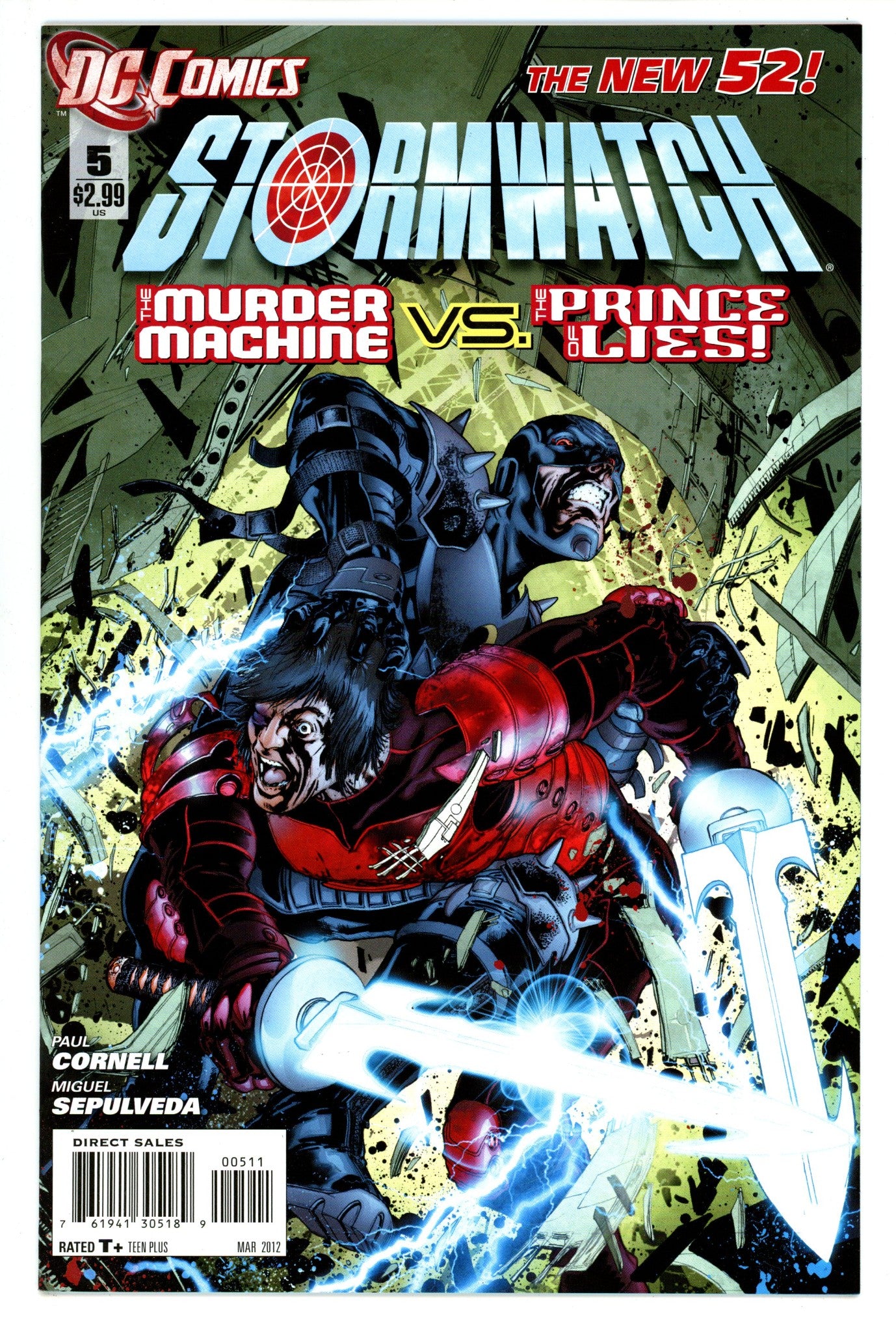 Stormwatch Vol 3 5 High Grade (2012) 