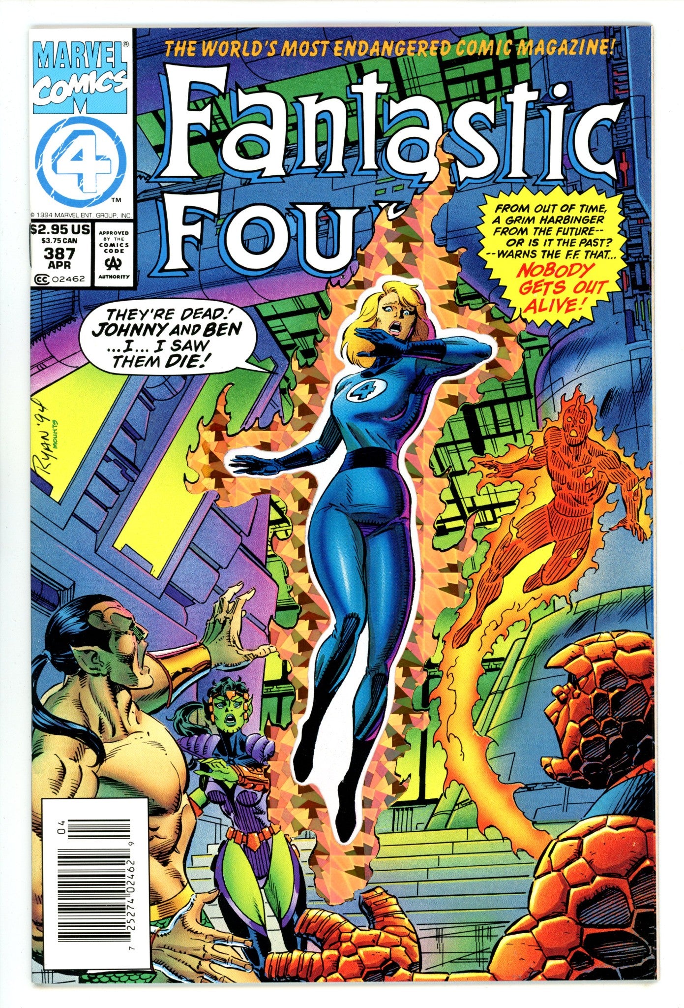 Fantastic Four Vol 1 387 High Grade (1994) Newsstand 