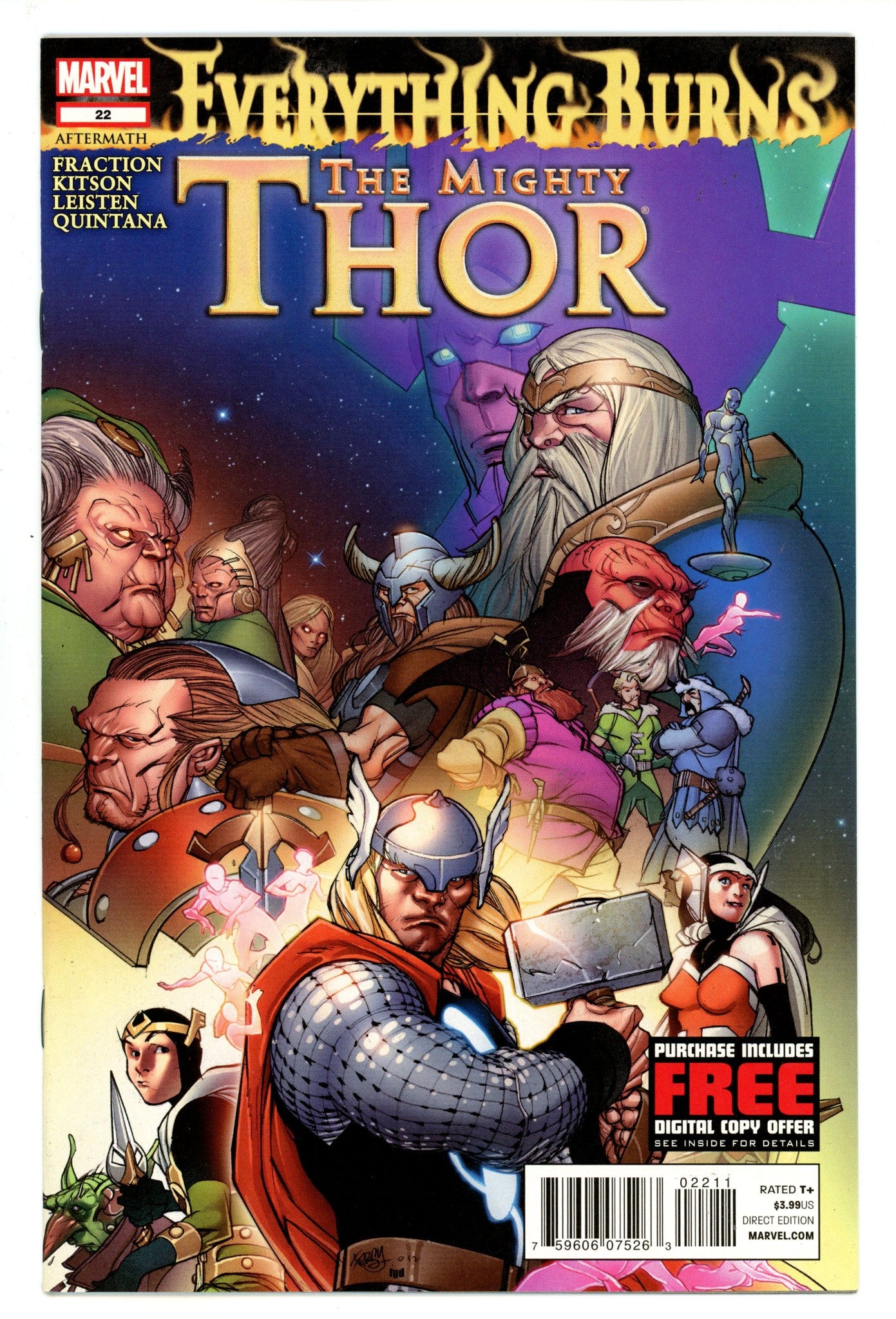 The Mighty Thor Vol 1 22 High Grade (2012) 