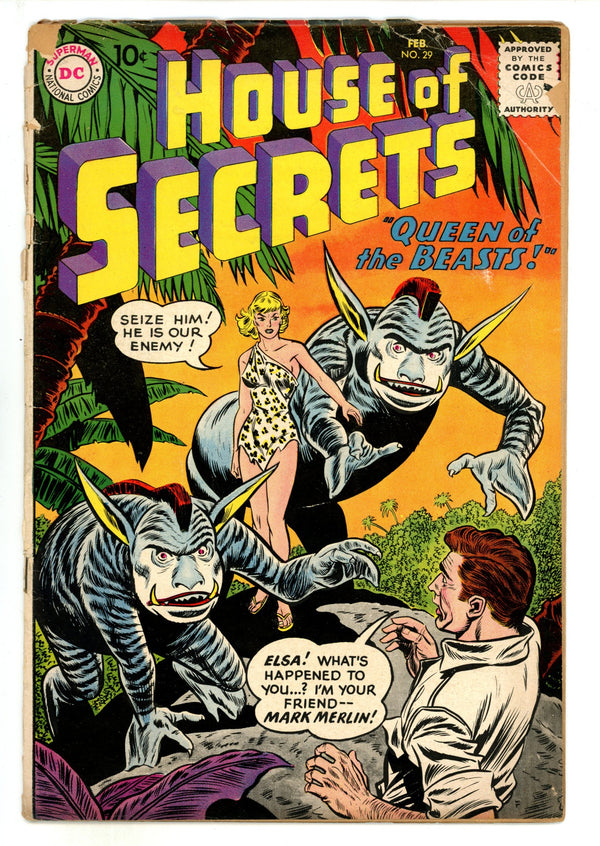 House of Secrets Vol 1 29 GD (2.0) (1960)