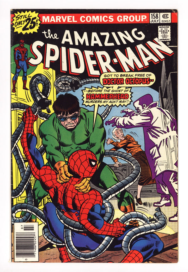 The Amazing Spider-Man Vol 1 158 VG+ (4.5) (1976)