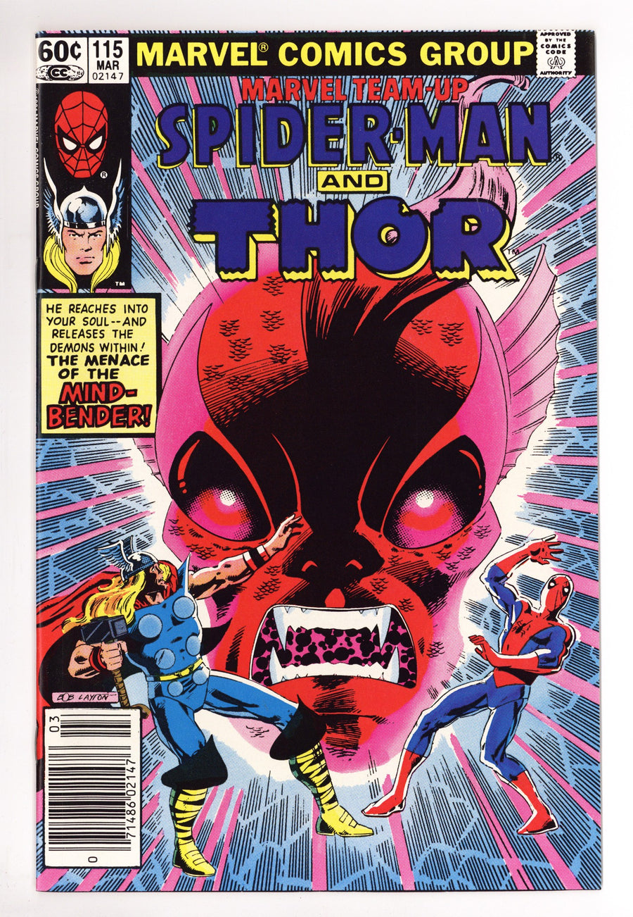 Marvel Team-Up Vol 1 115 High Grade (1982) Newsstand 