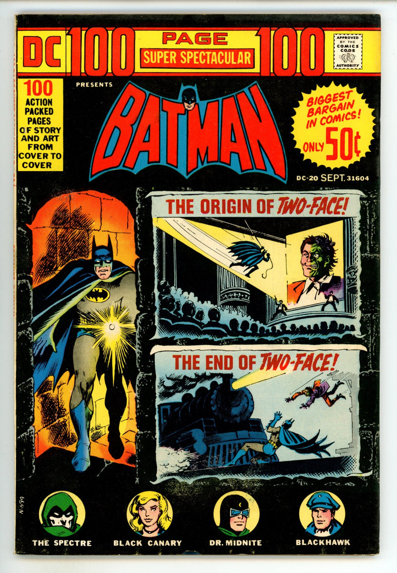 100-Page Super Spectacular DC-20 FN+ (6.5) (1973) 