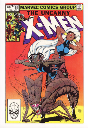 The Uncanny X-Men Vol 1 165 VF+ (8.5) (1983) 