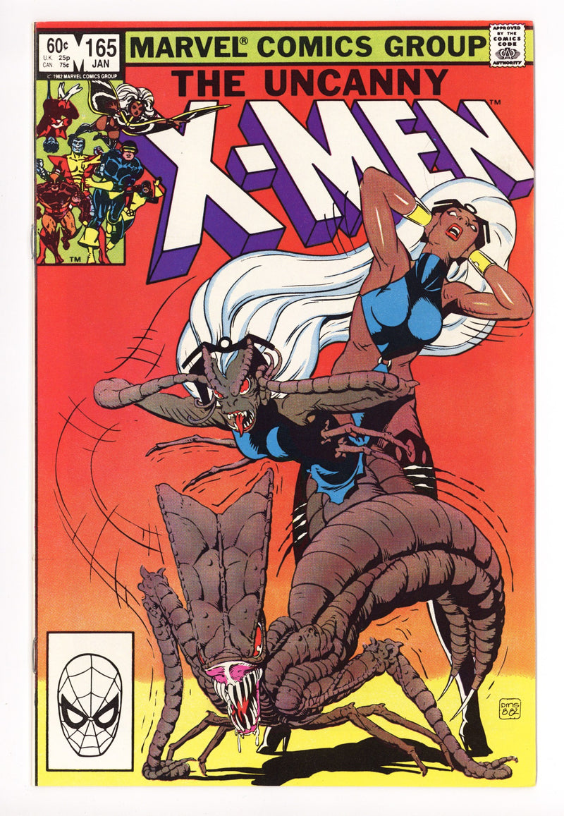 The Uncanny X-Men Vol 1 165 VF+ (8.5) (1983) 