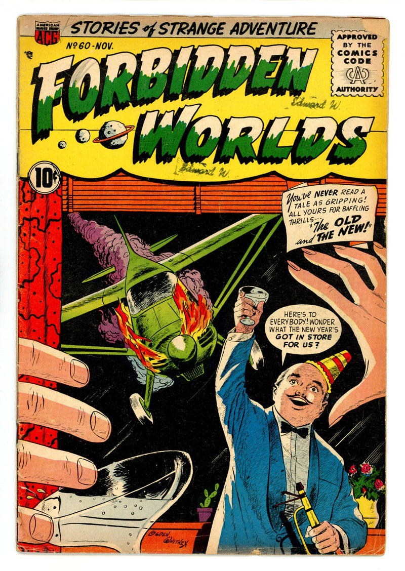 Forbidden Worlds 60 GD/VG (3.0) (1957) 