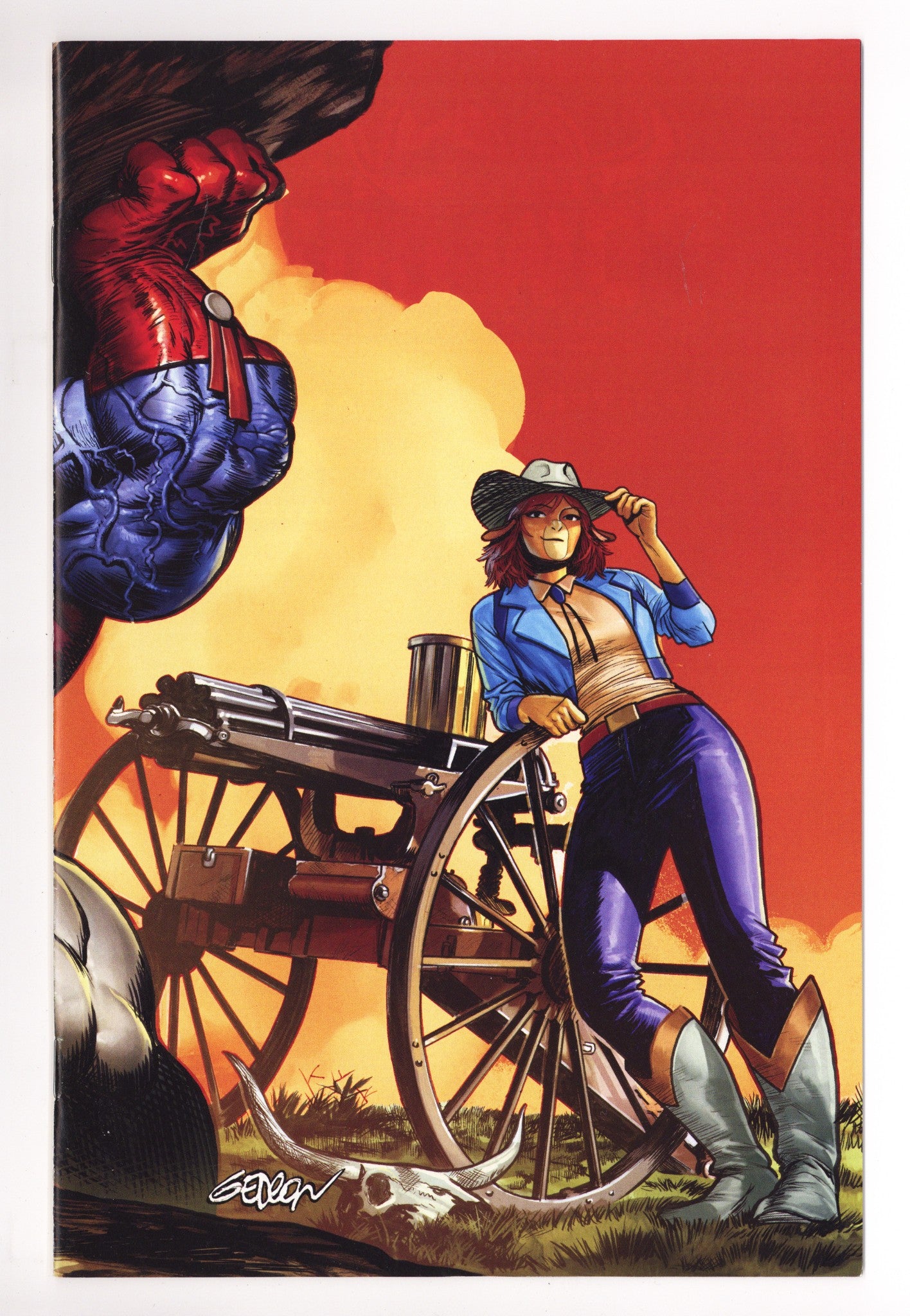 Wild West Cow-Boys Of Moo Mesa 4 Gedeon Connecting Virgin Incentive NM- (2025)