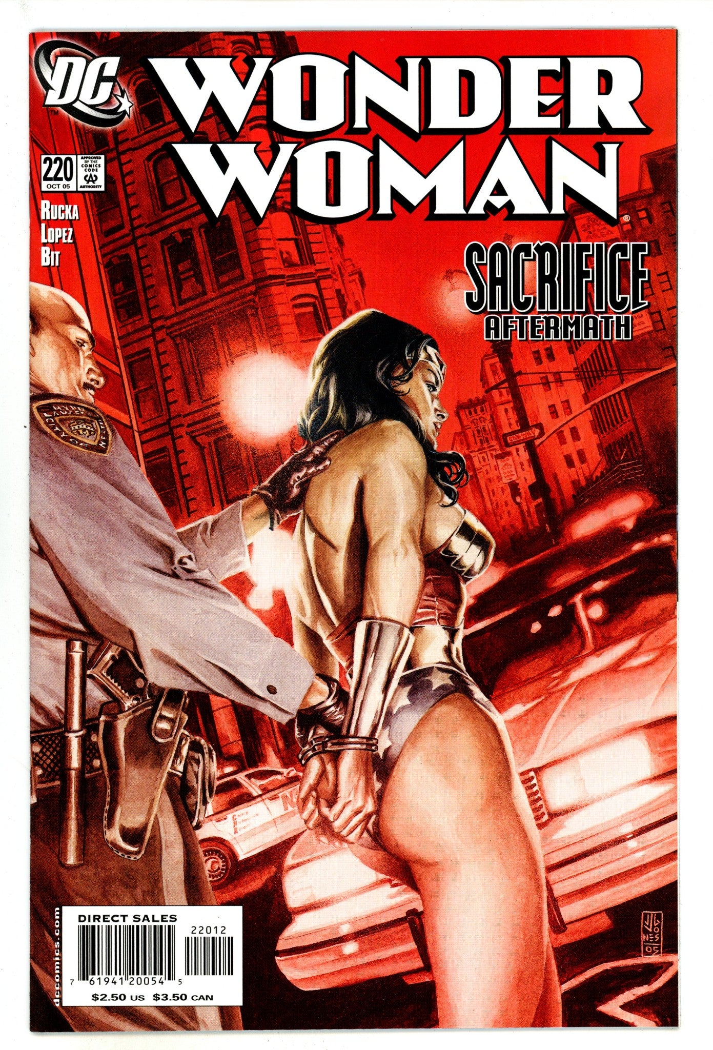 Wonder Woman Vol 2 220 High Grade (2005) 2nd Print 