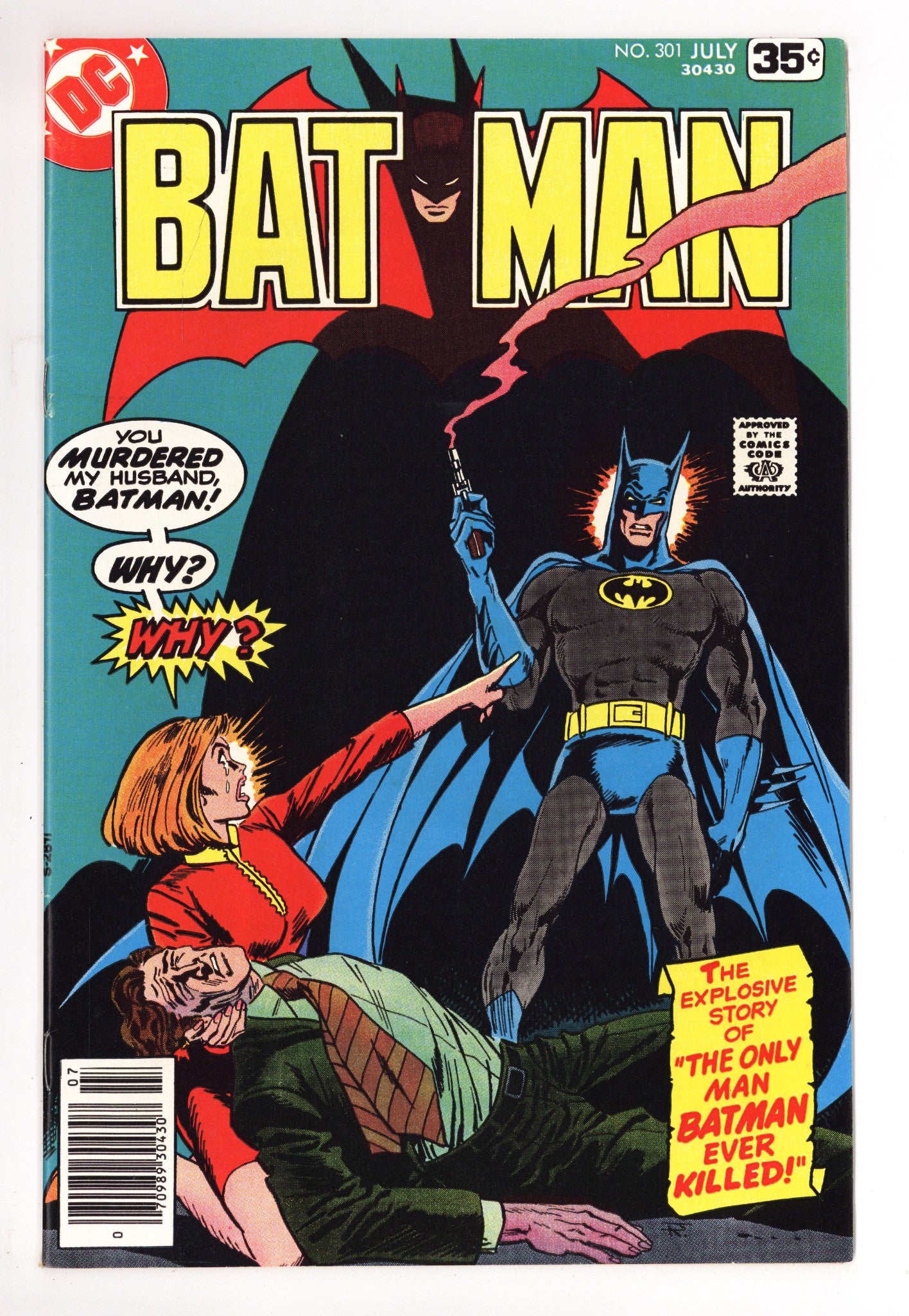 Batman Vol 1 301 VF+ (8.5) (1978) 
