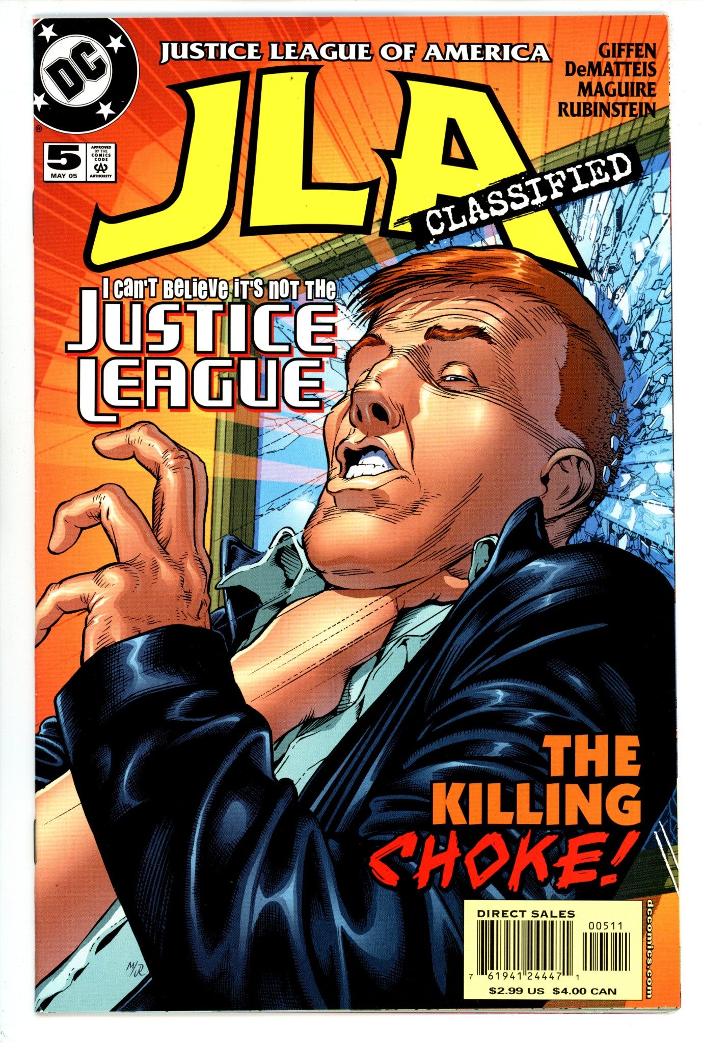 JLA: Classified  5  High Grade  (2005)   