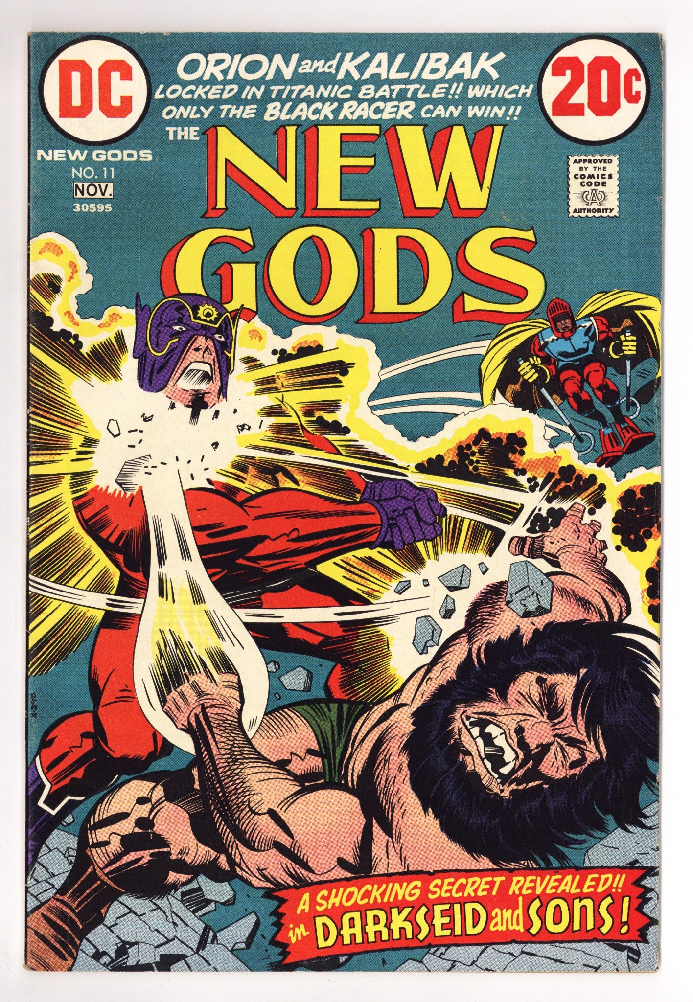 The New Gods Vol 1 11 FN/VF (7.0) (1972) 