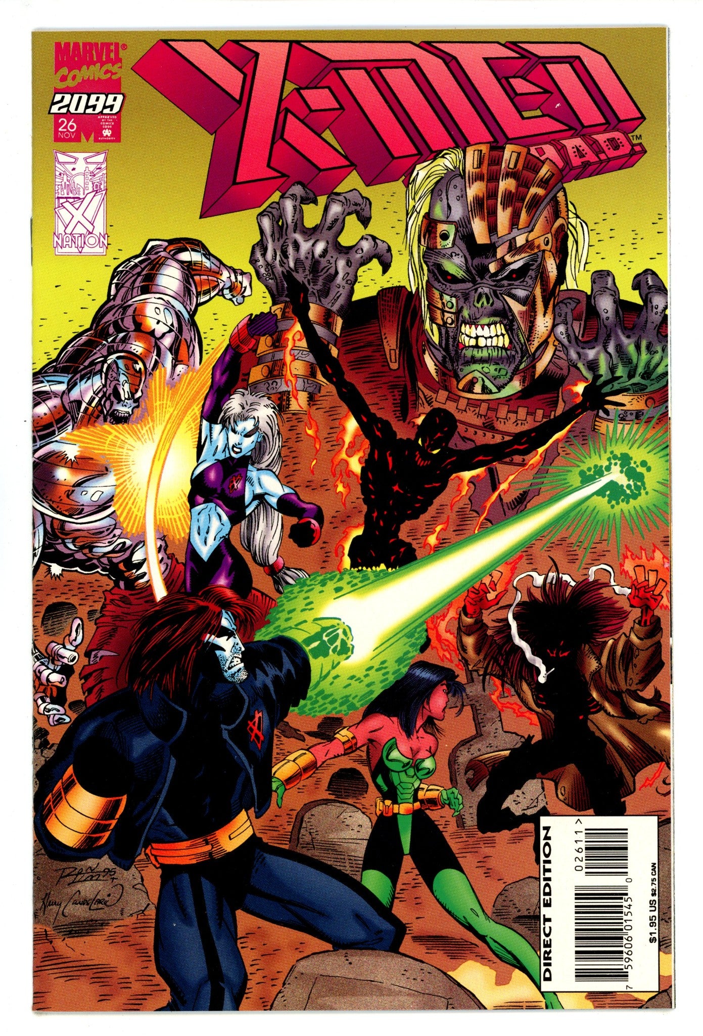 X-Men 2099 26 High Grade (1995) 