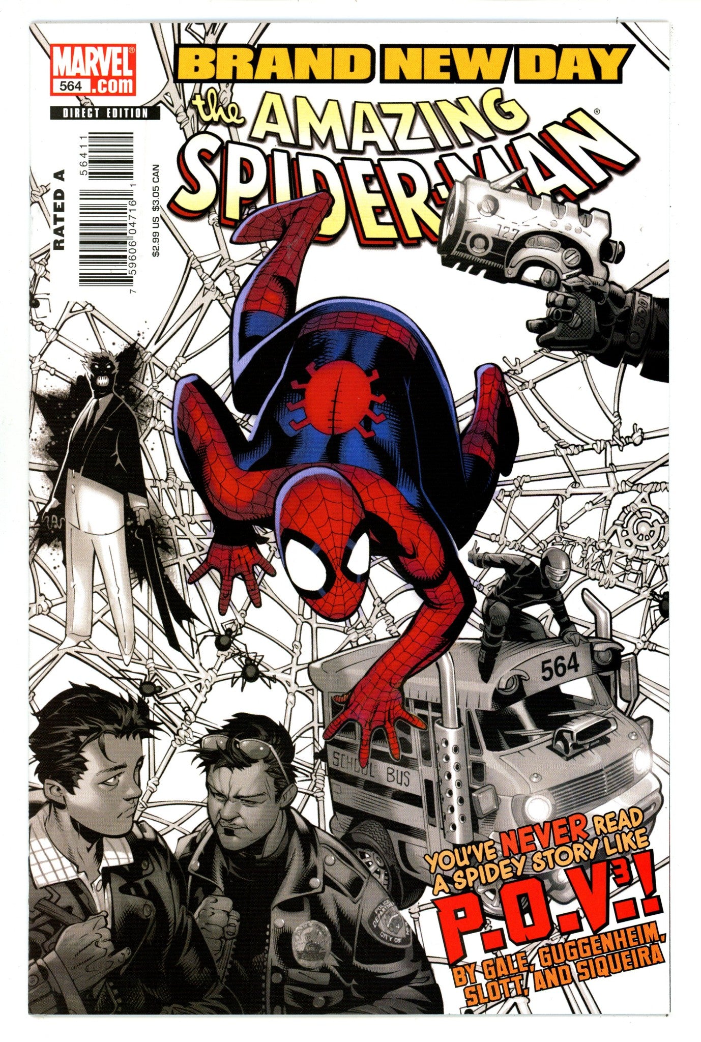 The Amazing Spider-Man Vol 2 564 NM- (9.2) (2008) 