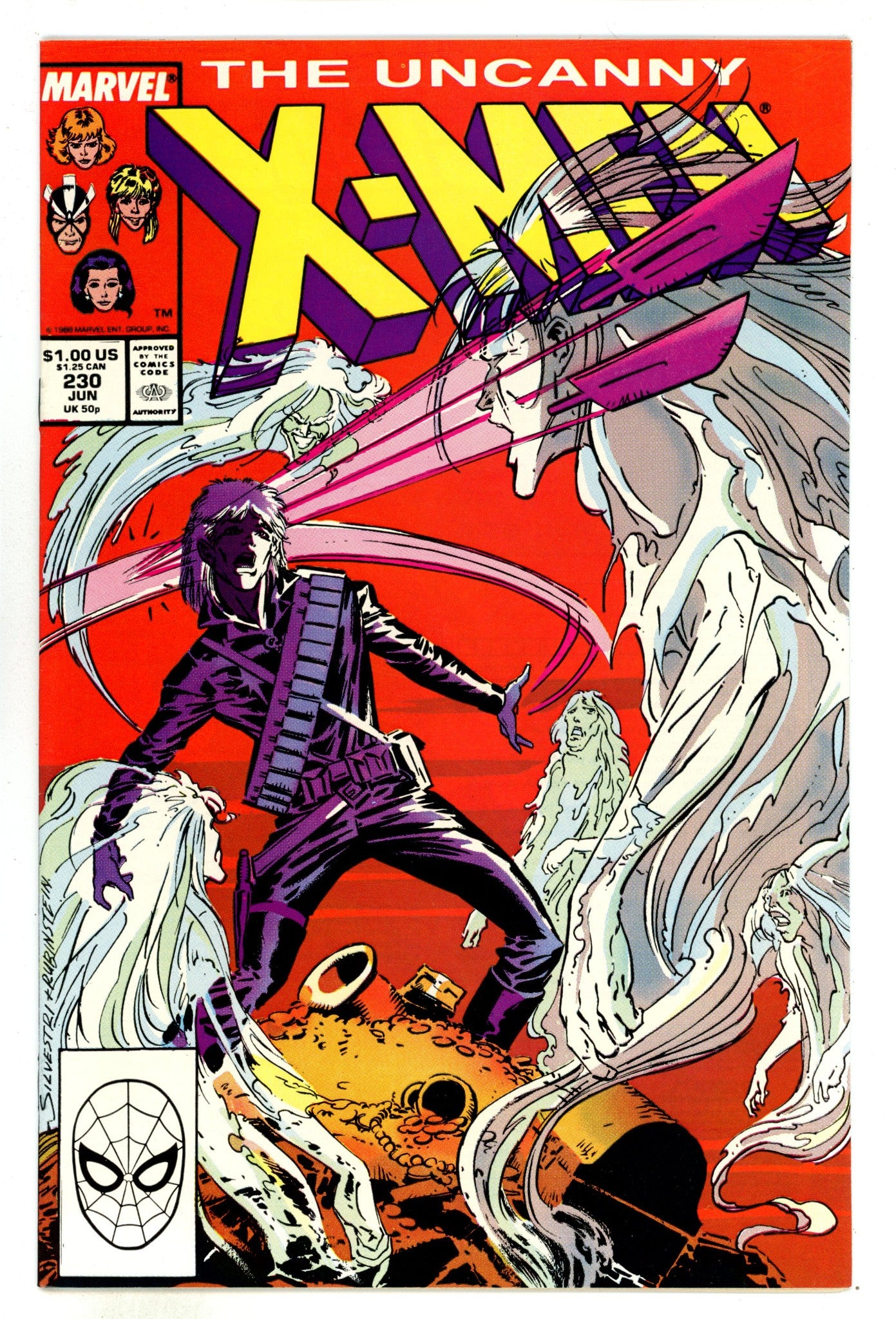 The Uncanny X-Men Vol 1 230 High Grade (1988) 
