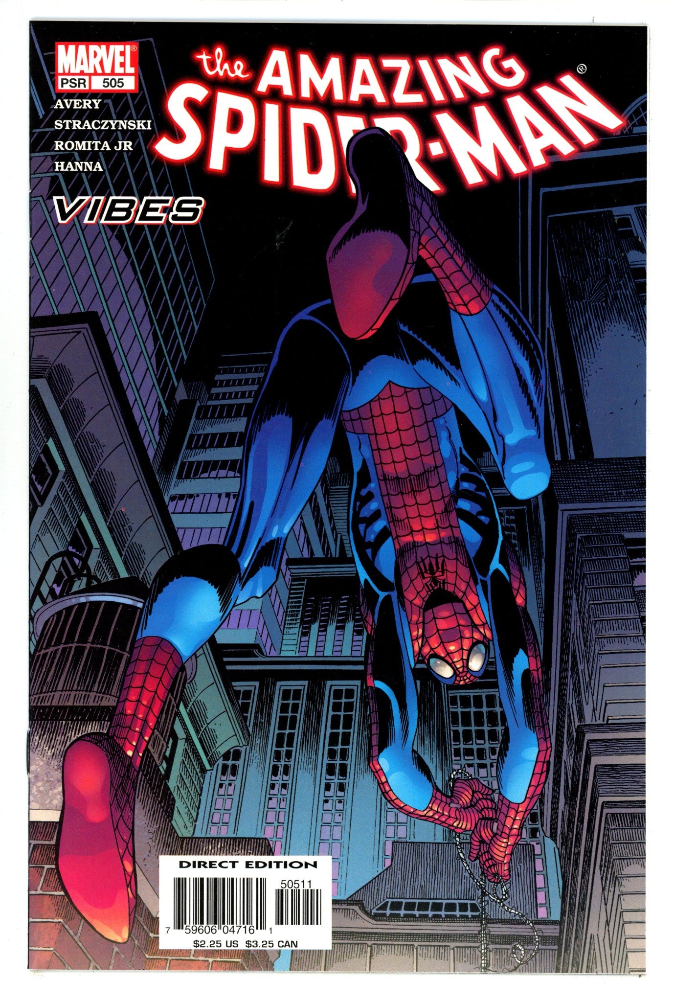 The Amazing Spider-Man Vol 2 505 NM- (9.2) (2004) 