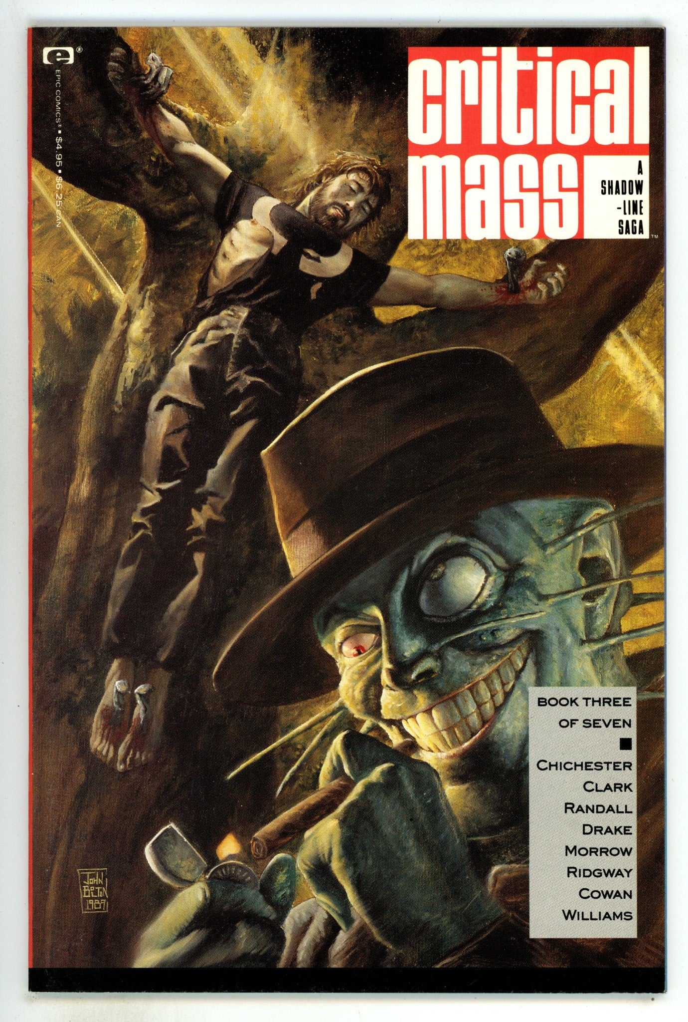 A Shadowline Saga: 'Critical Mass' 3 High Grade (1990) 