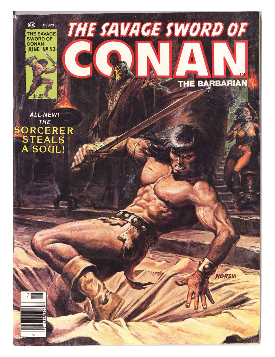 The Savage Sword of Conan Vol 1 53 Very Low Grade (1980) 