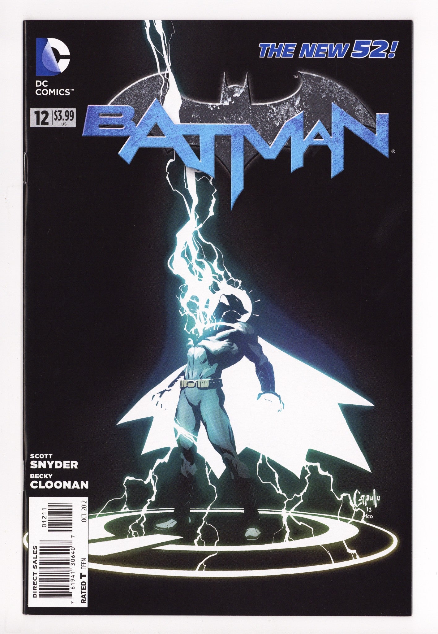 Batman Vol 2 12 High Grade (2012) 
