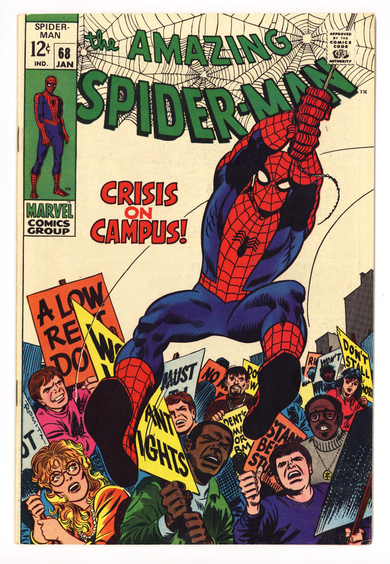 The Amazing Spider-Man Vol 1 68 FN (6.0) (1969) 
