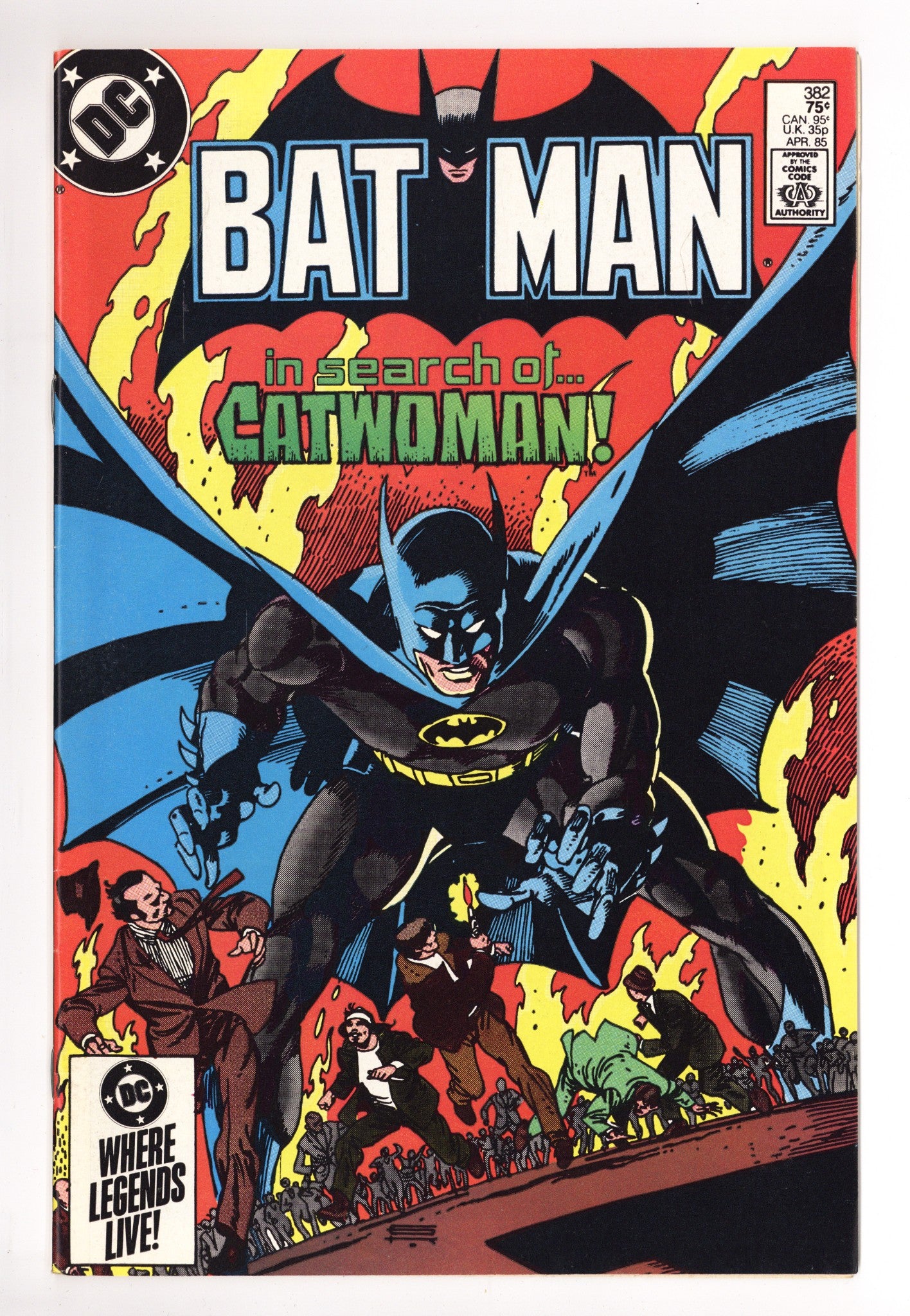 Batman Vol 1 382 Mid Grade (1985) 