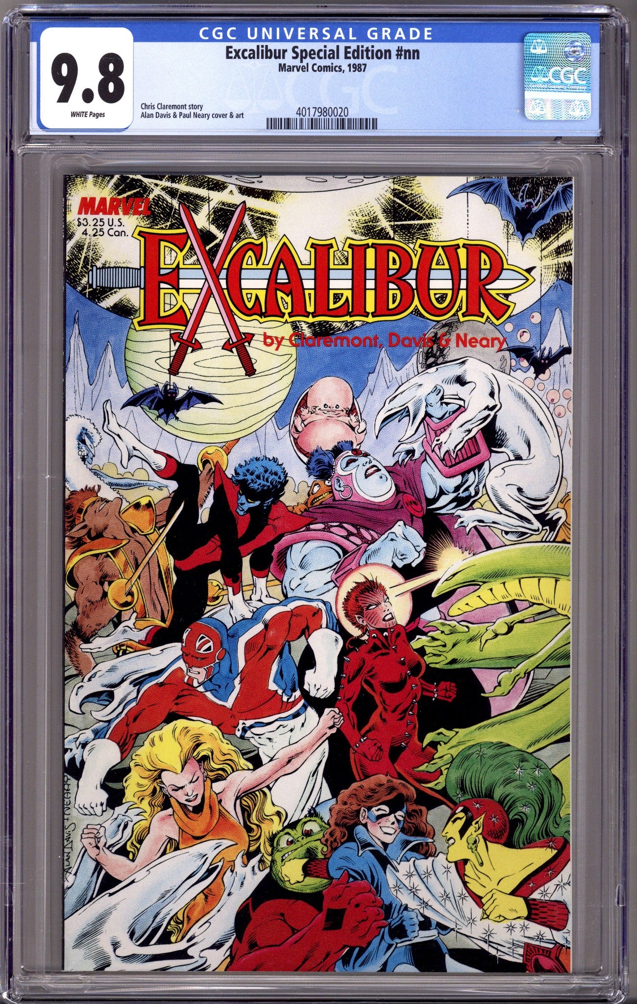 Excalibur Special Edition [nn] CGC 9.8 (NM/M) (1987)