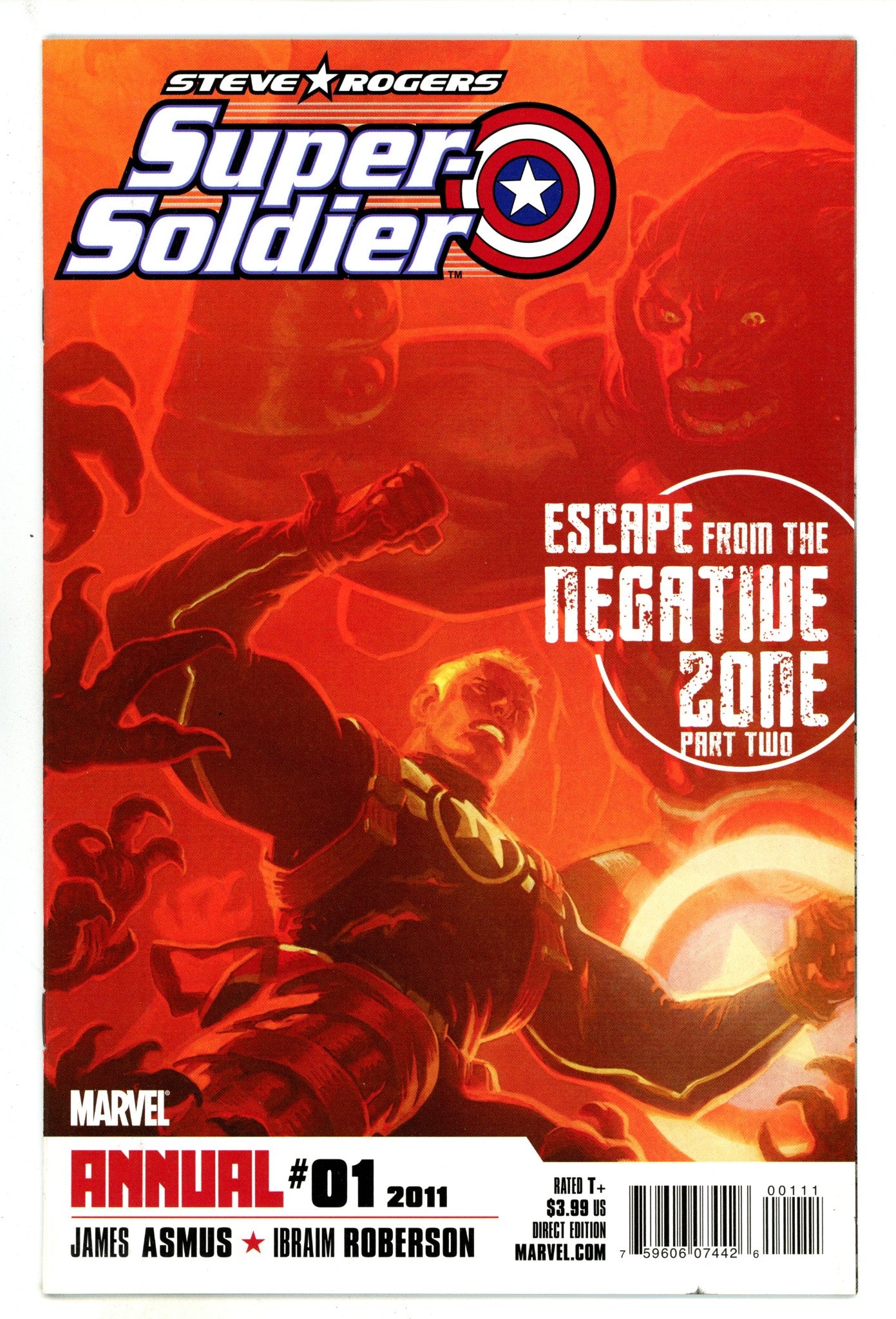 Steve Rogers: Super-Soldier Annual 1 High Grade (2011) 
