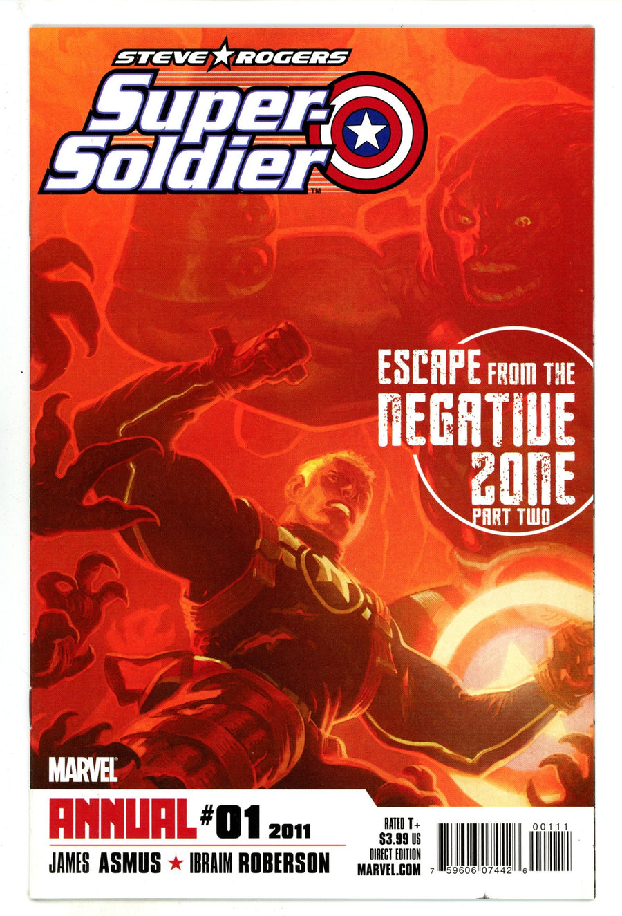 Steve Rogers: Super-Soldier Annual 1 High Grade (2011) 