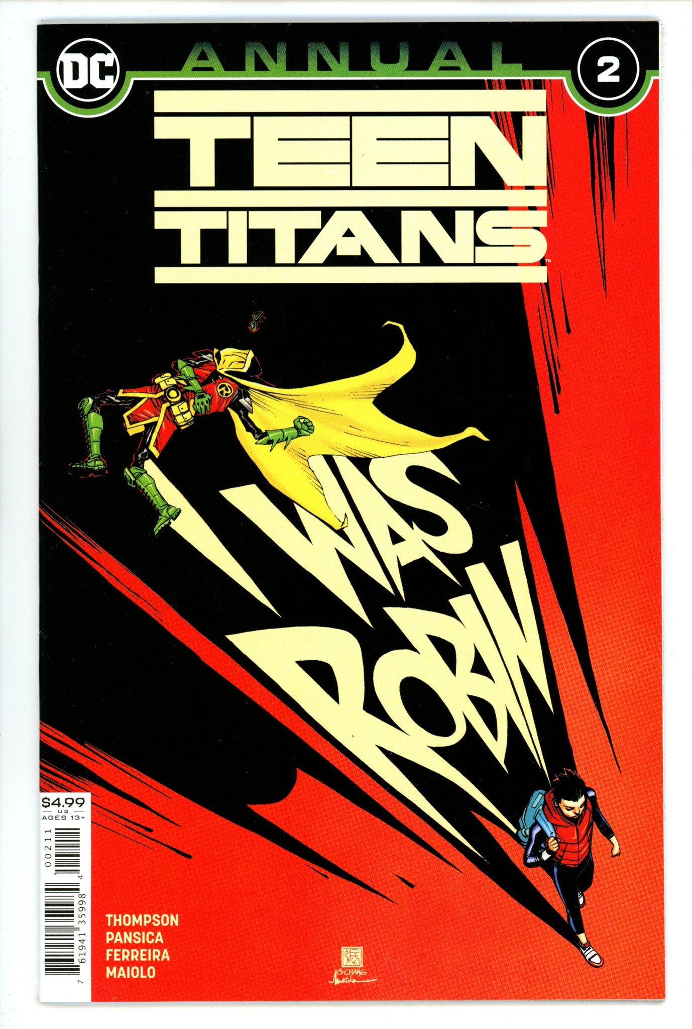 Teen Titans Annual Vol 6 2 High Grade (2020) 