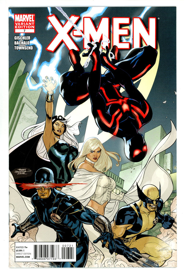 X-Men Vol 2 7 NM- (9.2) (2011) Dodson Incentive Variant