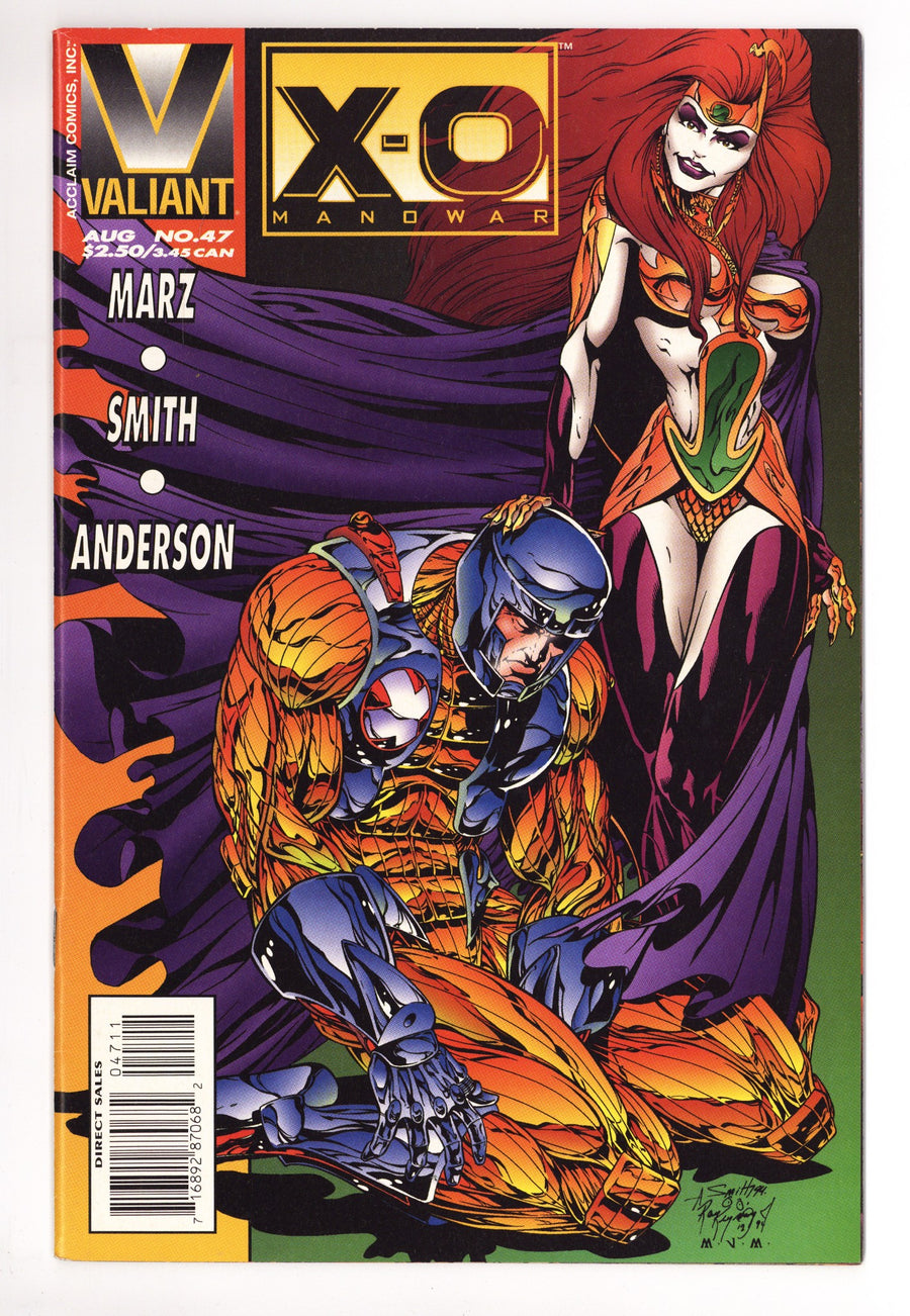 X-O Manowar Vol 1 47 Mid Grade (1995) 
