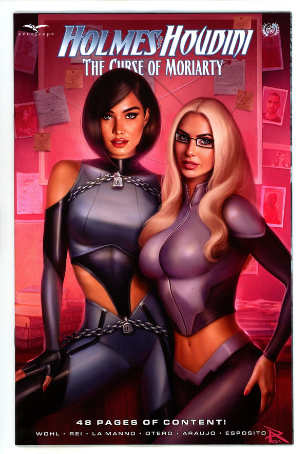 Holmes & Houdini Curse Of Moriarty 1 Abbondanza Variant (2024)