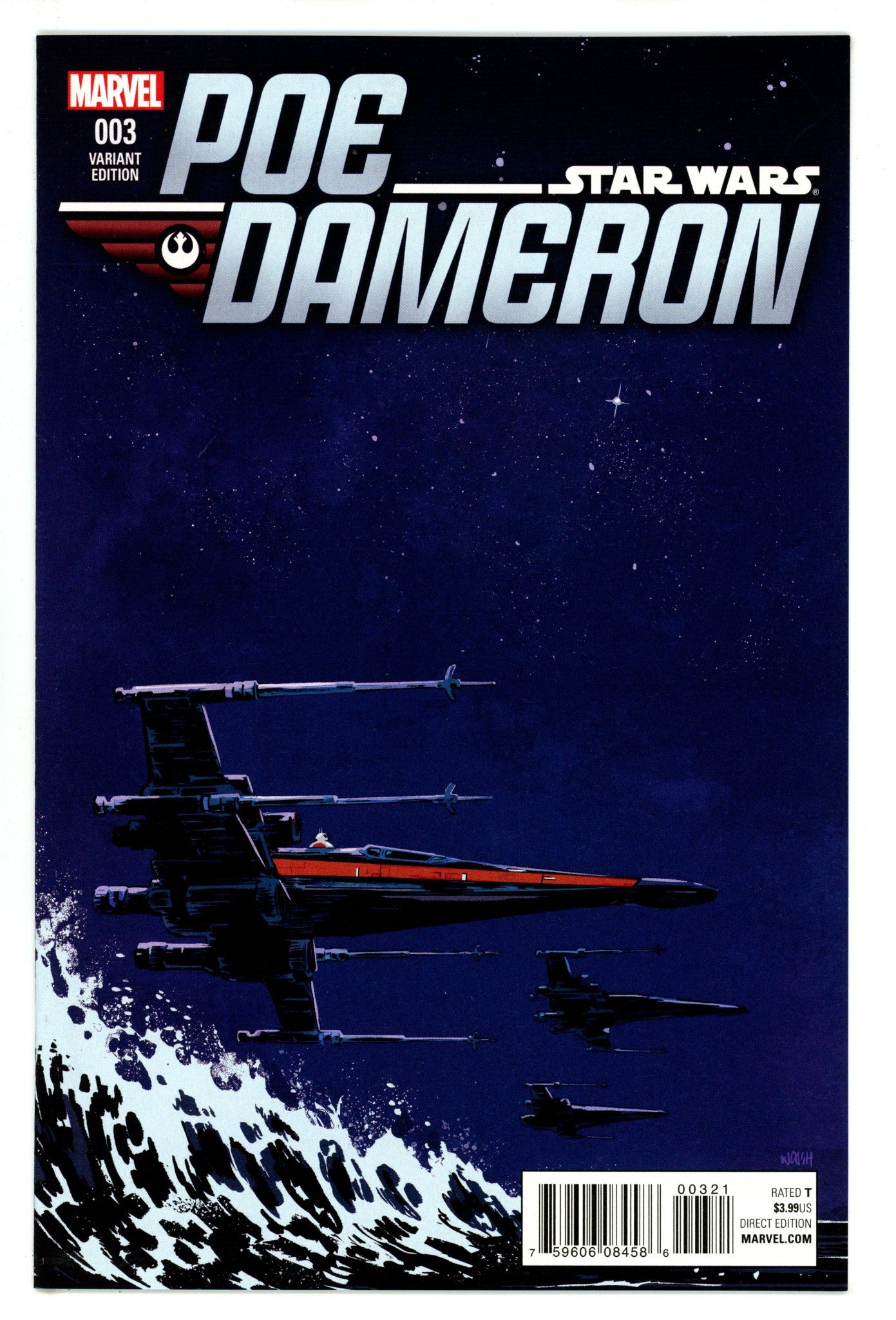 Poe Dameron 3 High Grade (2016) Walsh Incentive Variant 