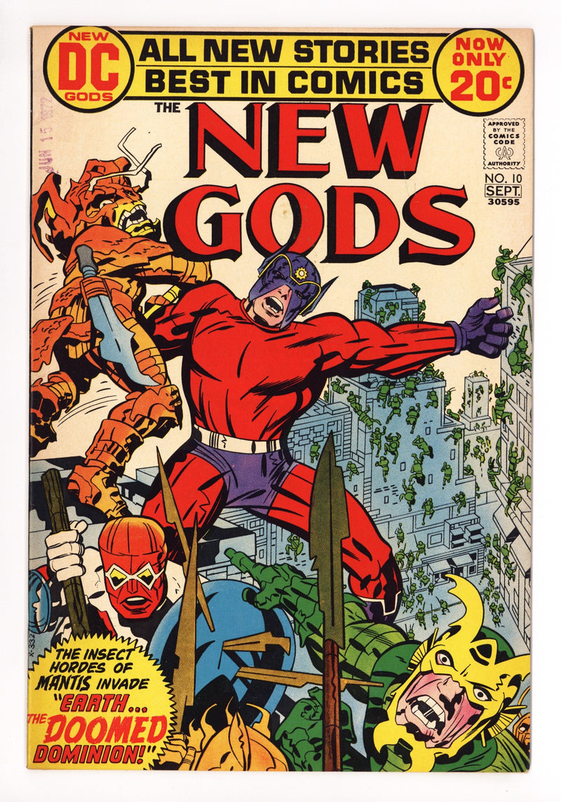 The New Gods Vol 1 10 VF- (7.5) (1972) 