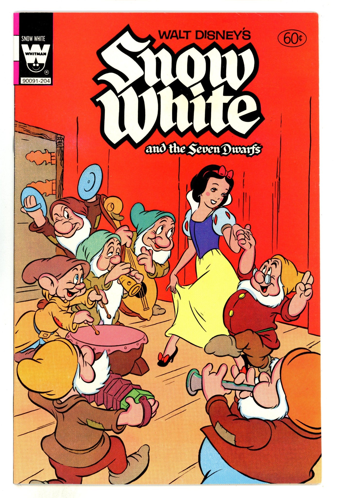 Walt Disney Presents Snow White and the Seven Dwarfs [nn] VF- (7.5) Whitman (1982) 