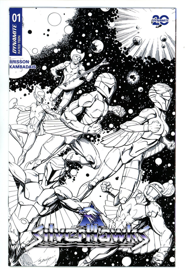 Silverhawks 1 Bagley B&W Incentive Variant (2025)