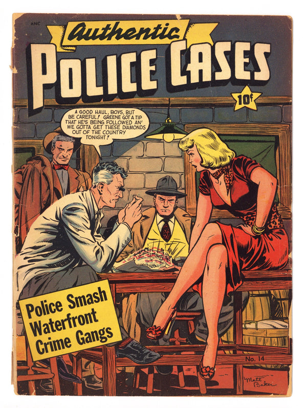 Authentic Police Cases 14 GD+ (2.5) (1951)
