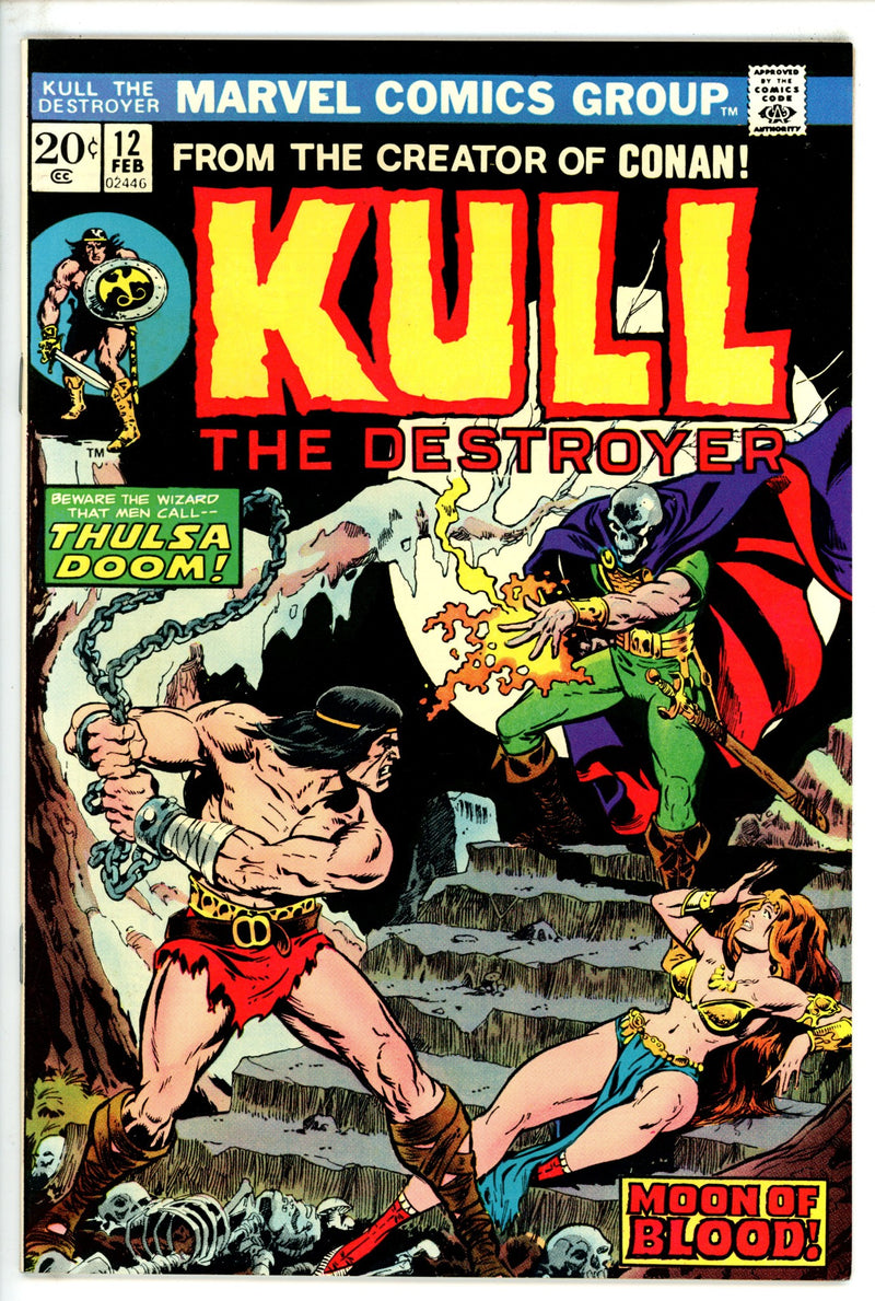 Kull the Destroyer Vol 1 12 NM- (1974)
