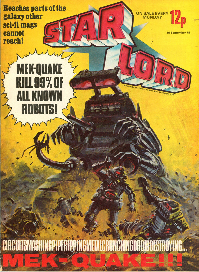 Starlord September 16th 1978 [19] VF (8.0) (1978) 
