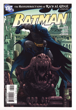 Batman Vol 1 670 High Grade (2007) 