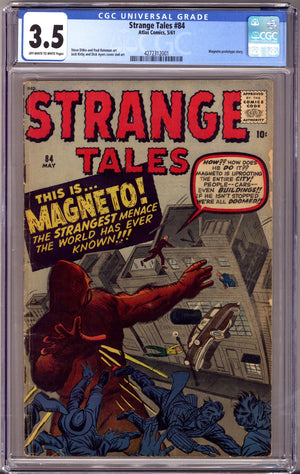 Strange Tales Vol 1 84 CGC 3.5 (VG-) (1961)