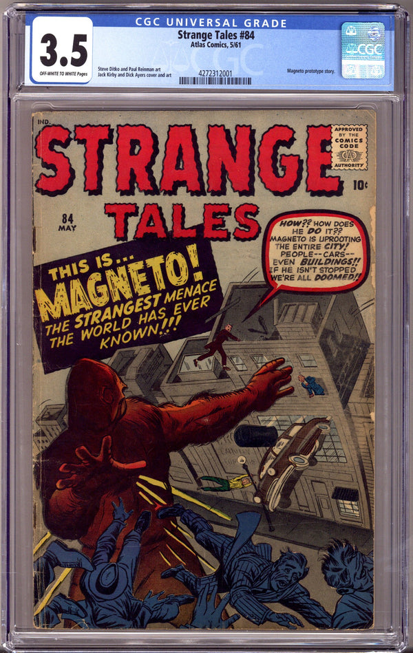 Strange Tales Vol 1 84 CGC 3.5 (VG-) (1961)