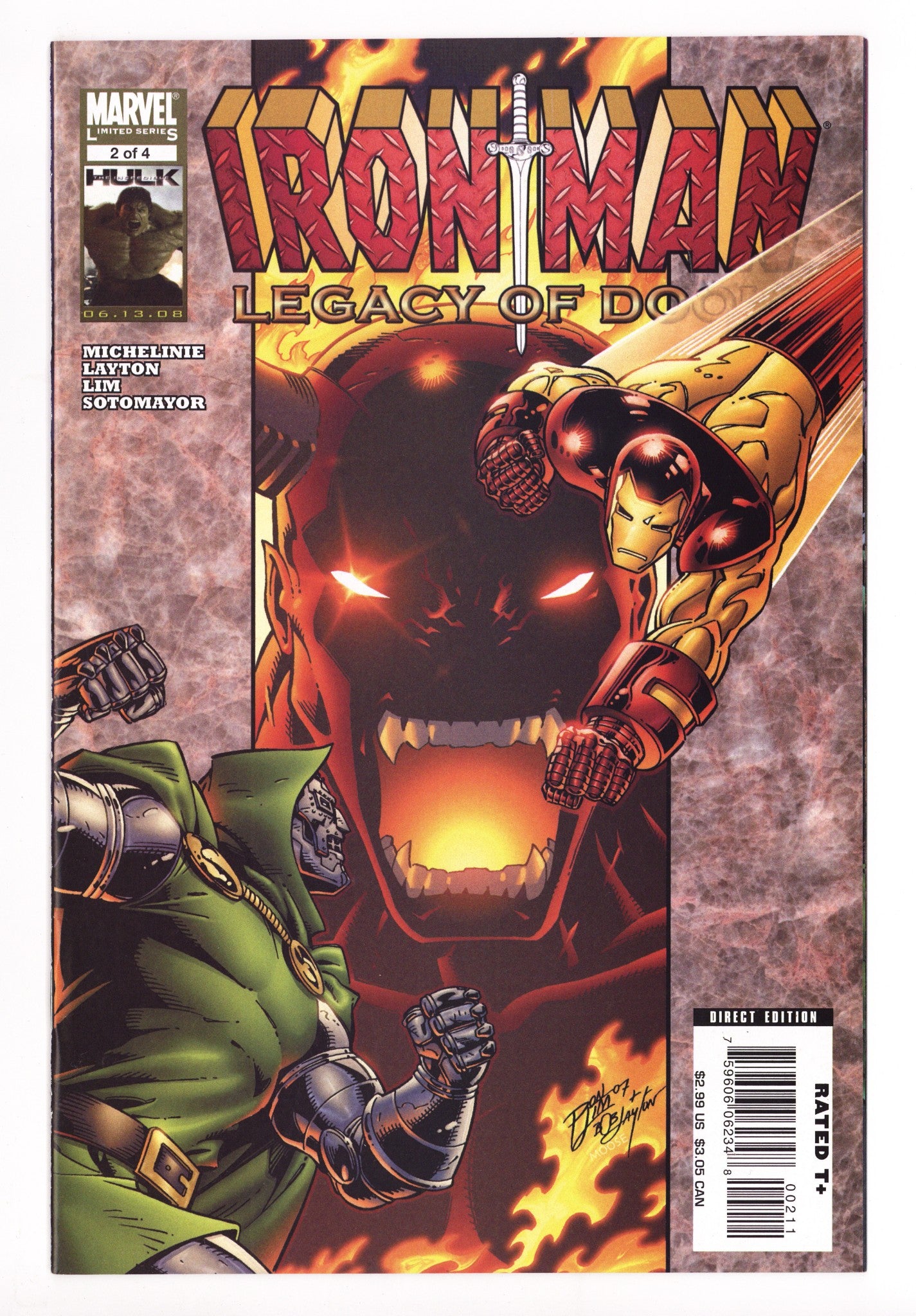 Iron Man: Legacy of Doom 2 High Grade (2008) 