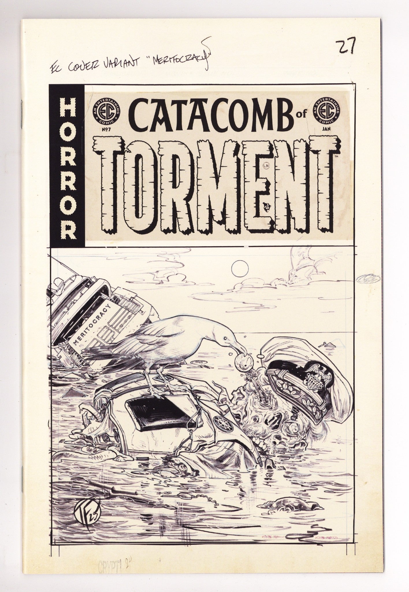 EC Catacomb Of Torment 7 Fowler B&W Incentive NM (2026)