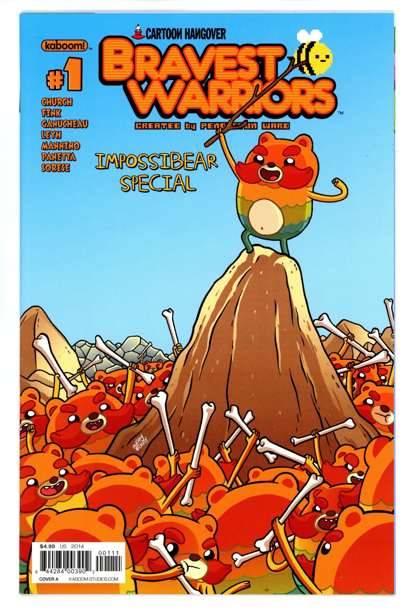 Bravest Warriors 2014 Impossibear Special 1 Mid Grade (2014) 