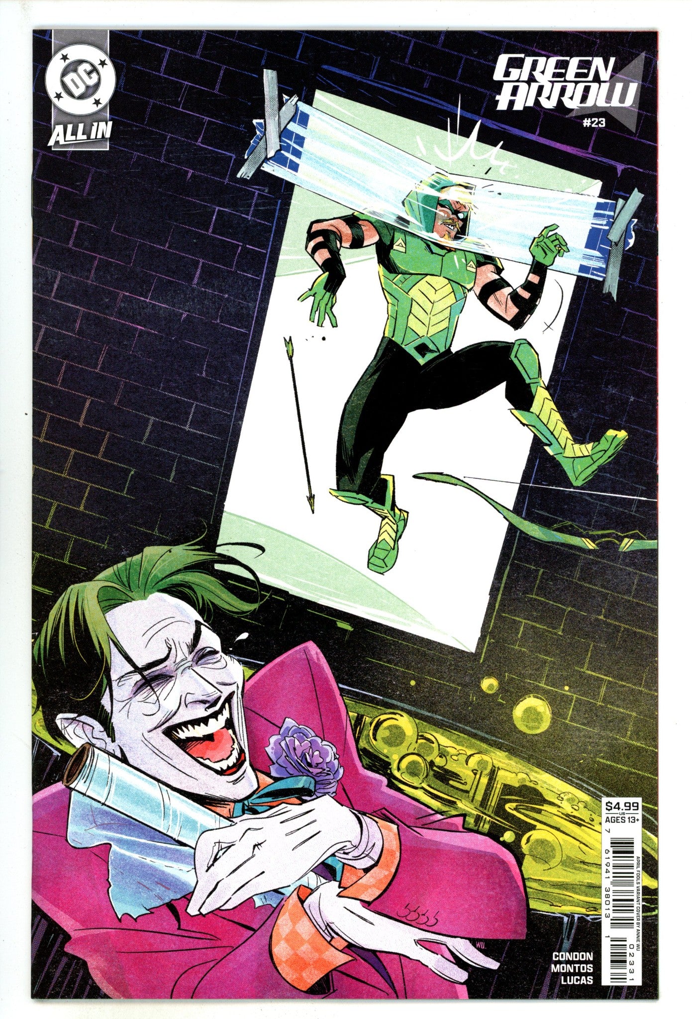 Green Arrow Vol 7 23 Wu Variant (2025)