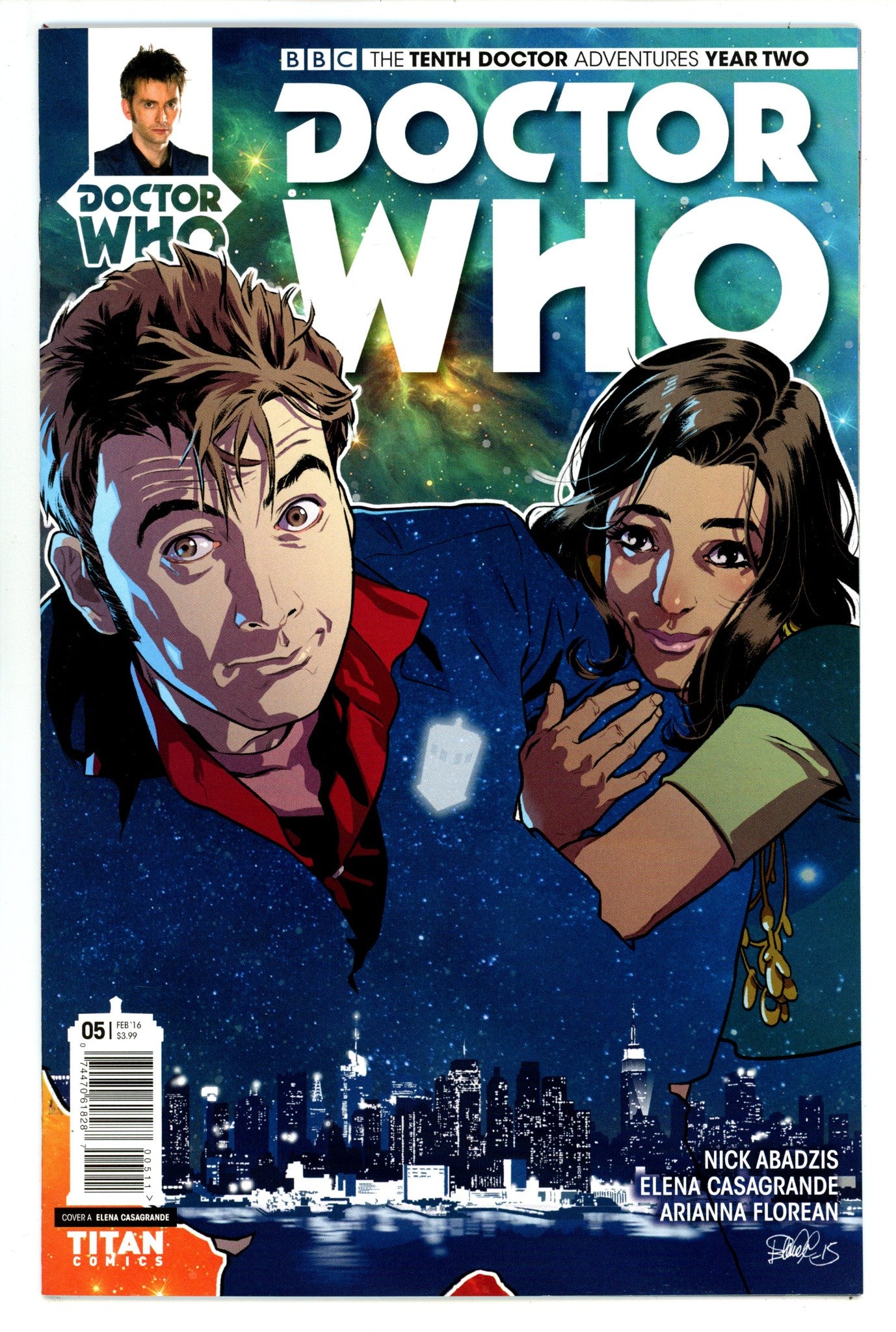 Doctor Who: The Tenth Doctor, Year Two 5 High Grade (2016) 