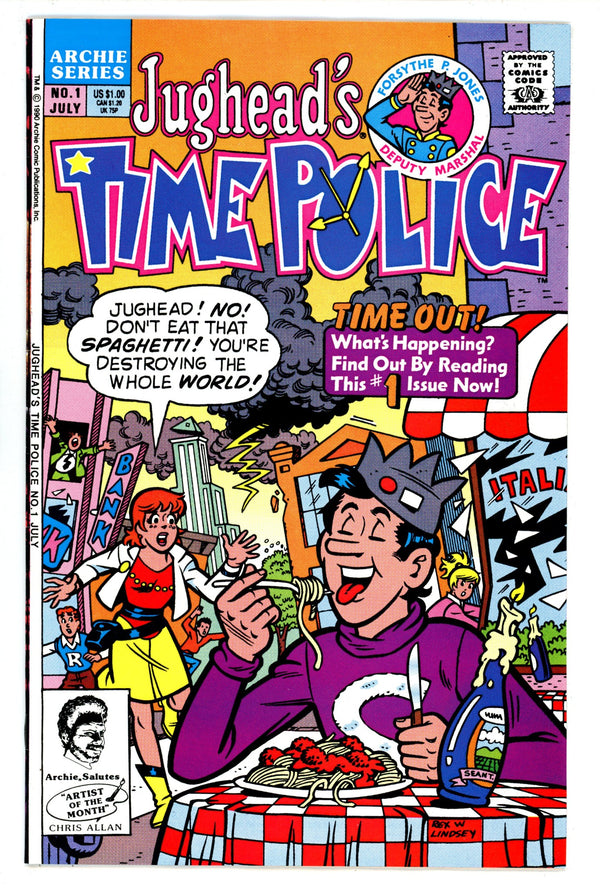 Jughead's Time Police Vol 1 1 Mid Grade (1990)