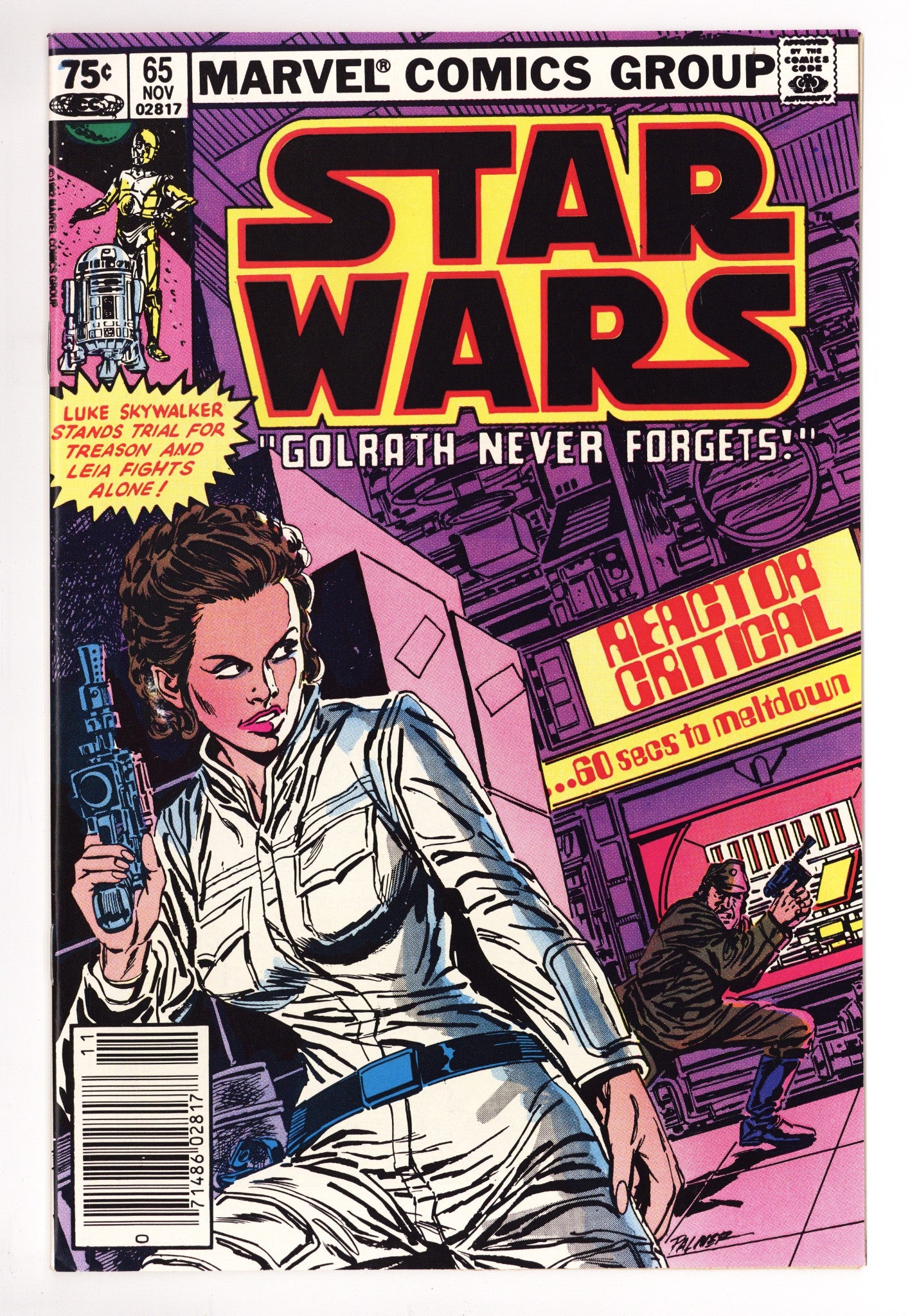 Star Wars Vol 1 65 VF/NM (9.0) (1982) Canadian Price Variant 