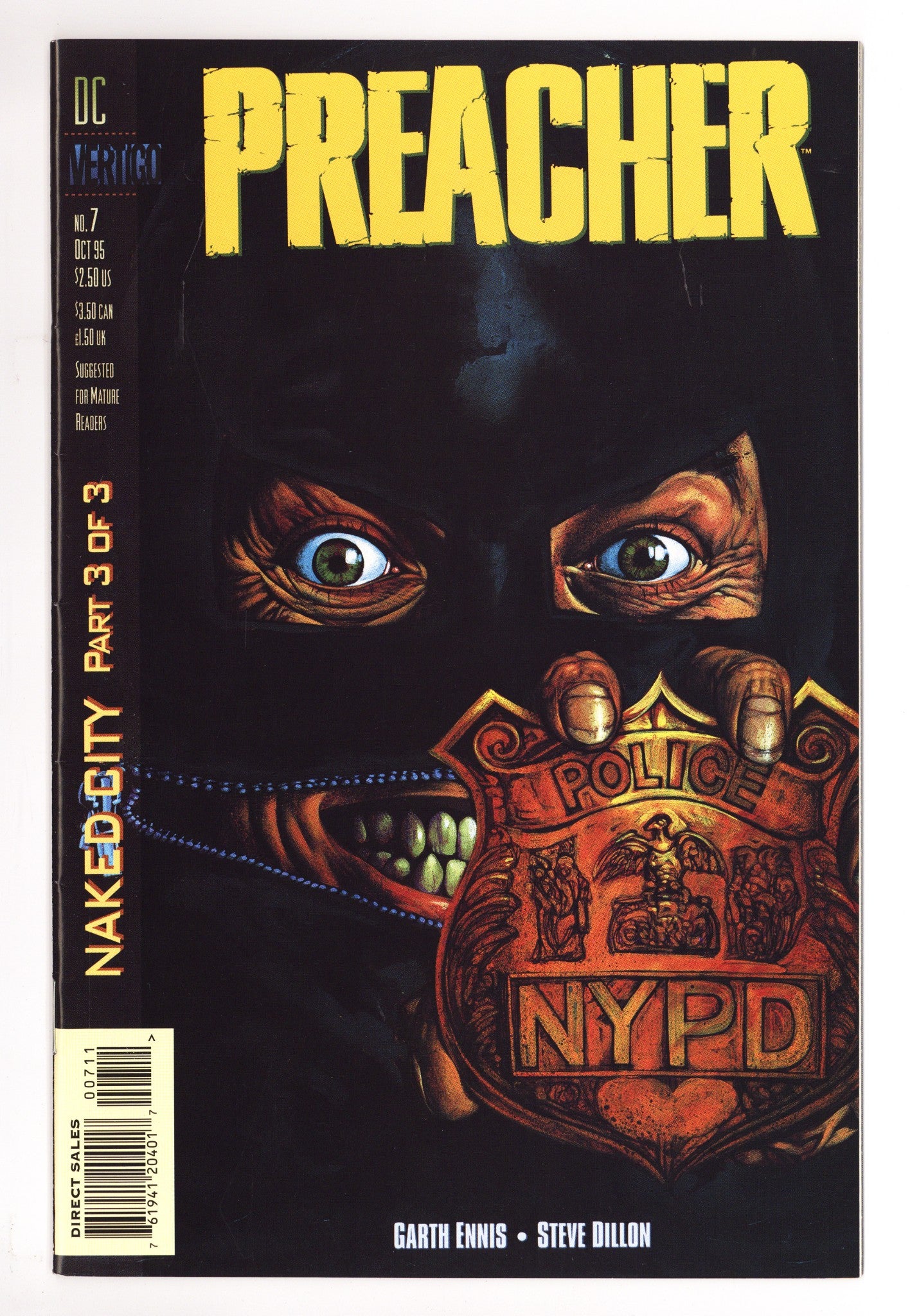 Preacher 7 Mid Grade (1995) 