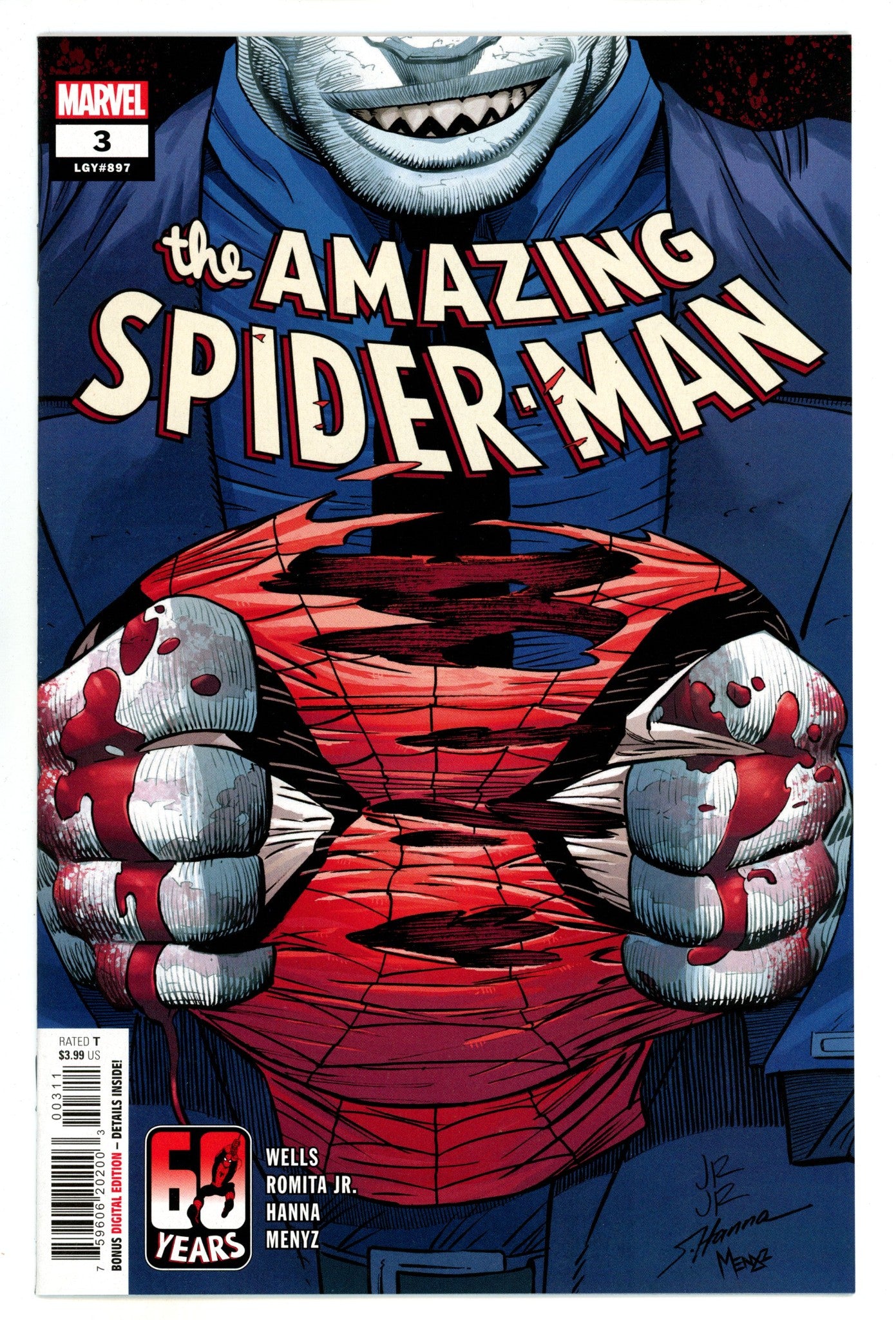 The Amazing Spider-Man Vol 6 3 (897)  High Grade  (2022)  
